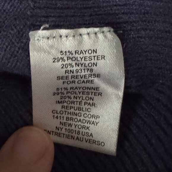 Truth by Republic Mock Neck Long Sleeve Sweater Women’s size small - Picture 6 of 8